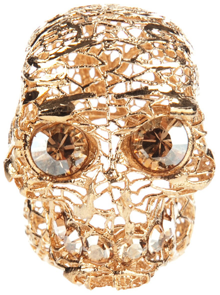 Fashion Bling – Alexander McQueen Crystal Ring